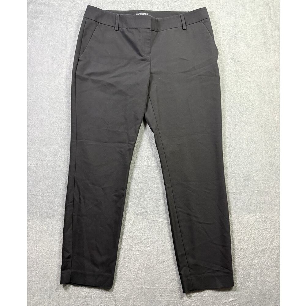 Express The Columnist Dress Pants Size 8 Regular Black Slacks Professional